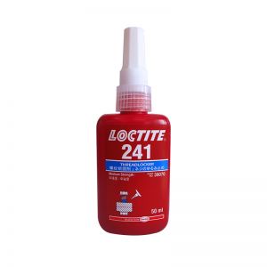 乐泰241密封胶 蓝色中强度loctite241螺丝胶 百乐粘胶原装现货