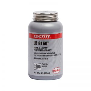 乐泰lb8150银基抗咬合剂 耐高温防锁死loctite hf8150螺纹润滑剂