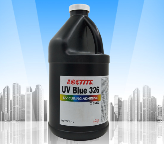 蓝色乐泰胶水uv326