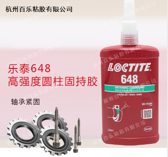 乐泰648金属胶水新包装